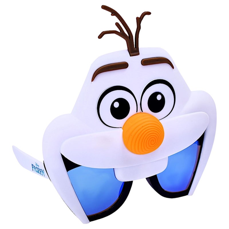 Sun-Staches Disney Frozen Official Olaf Sunglasses, Costume Accessory Mask, UV400, One Size Fits Most - Image 1